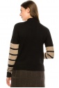Lower Sleeve Striped Top