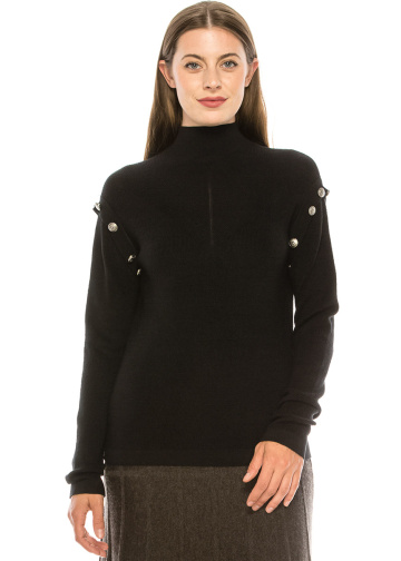 Button Drop Shoulder Top