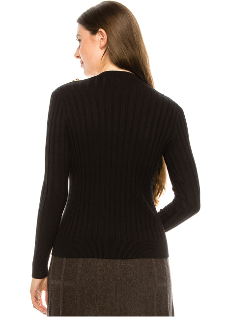 Braided Jewel Sweater