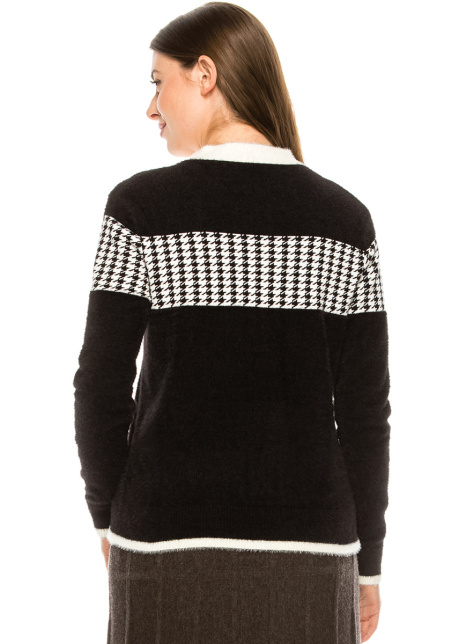Black & White Cardigan