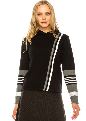 Black and Grey Hoodie