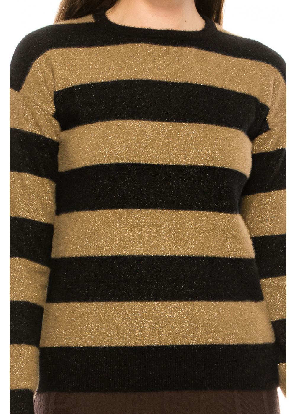 Black and Gold Sweater