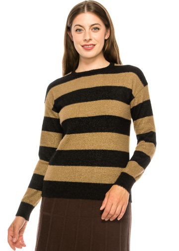 Black and Gold Sweater