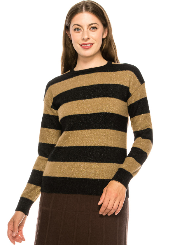 Black and Gold Sweater