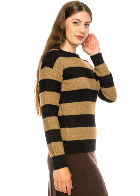 Black and Gold Sweater