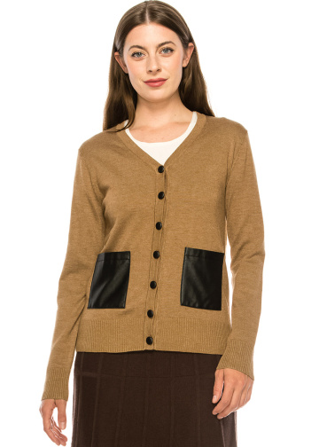 Tan Cardigan
