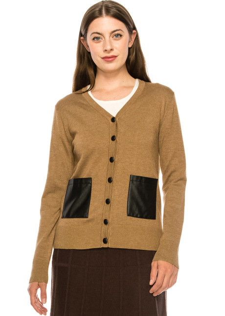 Tan Cardigan