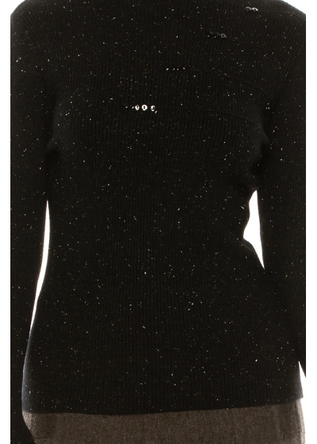 Ribbed Speckled Sweater