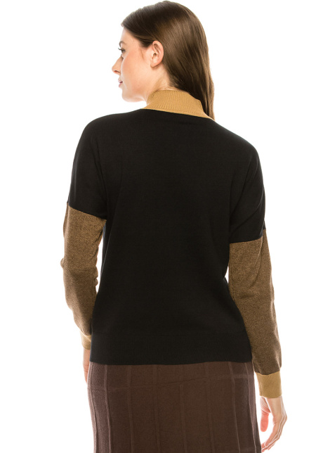 Neutral Drop Sleeve Sweater