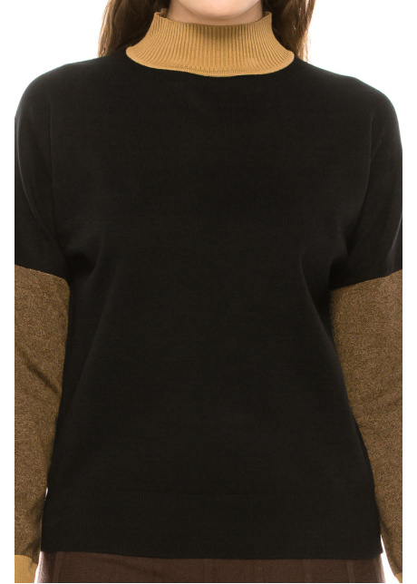 Neutral Drop Sleeve Sweater