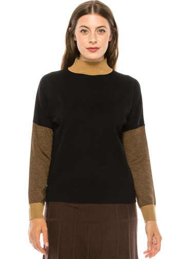 Neutral Drop Sleeve Sweater