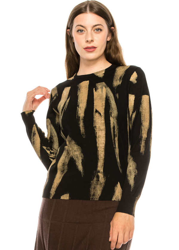 Paint Stroke Sweater