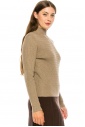 Taupe Mock Neck