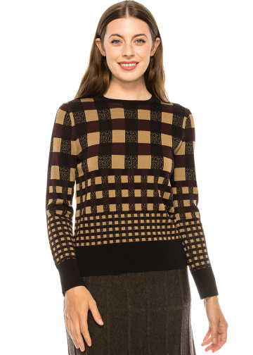 Checkered Sweater