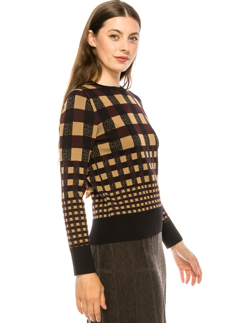Checkered Sweater