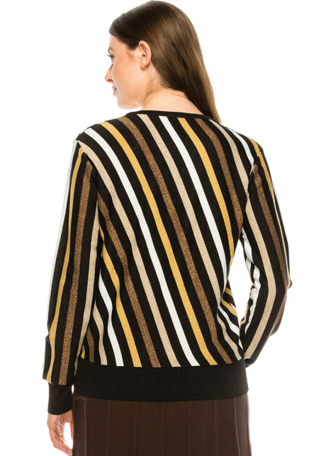 Multi V Sweater