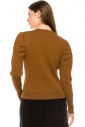 Camel Ribbed Sweater