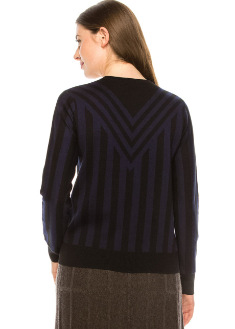 Black and Navy Sweater