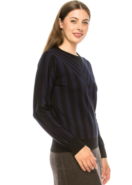 Black and Navy Sweater