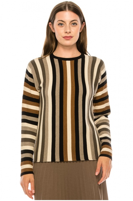 Cozy Striped Sweater