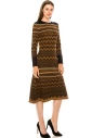 Dress DR1246 Rust