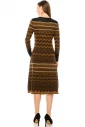 Dress DR1246 Rust