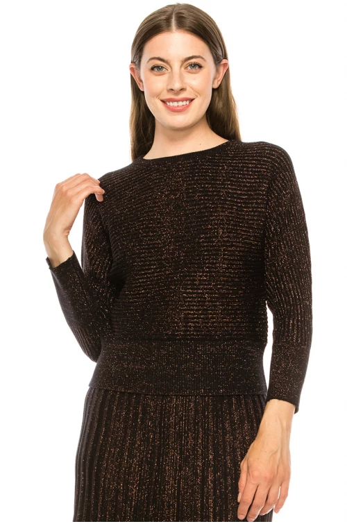 Sweater KA147-Burg