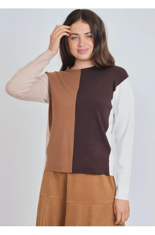 Soft Hue Relaxed Pullover