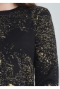 Soft Black Crewneck Top