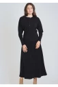 Silky Shadows Velvet Skirt