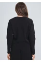 Black Ribbed Long Sleeve Tee: Elevated Basics