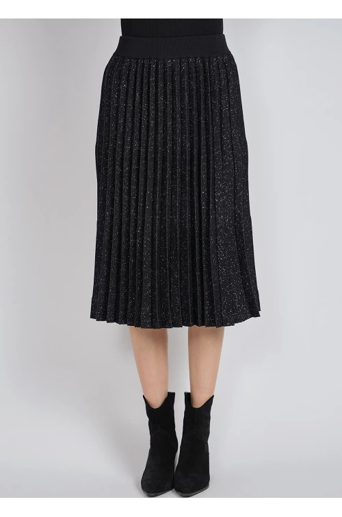 Night Sky Twinkle: Pleated Skirt