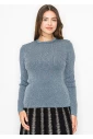 Subtle Sparkle Blue Sweater
