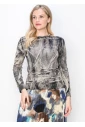 Midnight Brushstroke Sweater