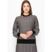 Radiant Stripe Knit Top