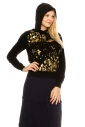 Gold Foil Hoodie