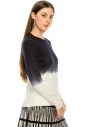 Black and White Tye-Dye Top