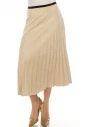 Beige Midi Skirt