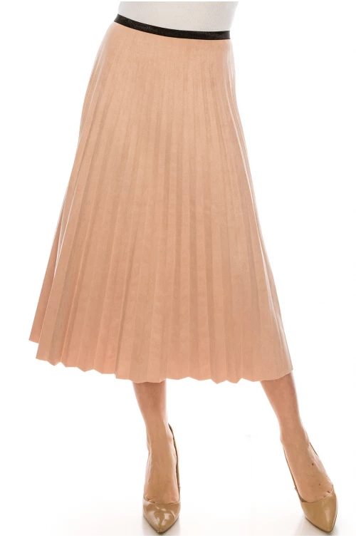 Pink Midi Skirt