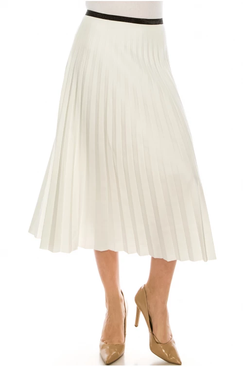 White Midi Skirt