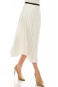 White Midi Skirt