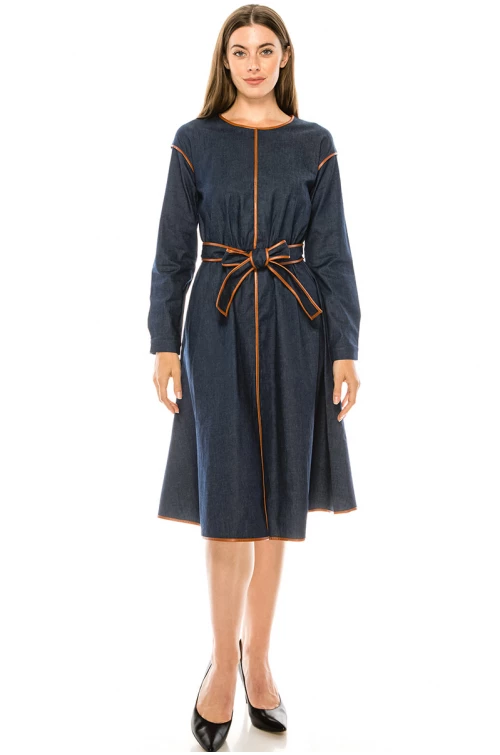 Dress DR3016 Denim