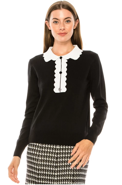 Sweater S2936 Black