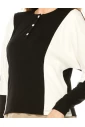 White And Black Long Sleeves T-Shirt