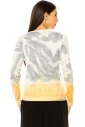 Multicolor Crewneck Tie-Dye Sweater
