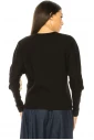 Beige And Black Long Sleeves T-Shirt
