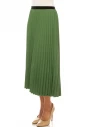 Classic Pleated Green Skirt