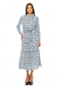 Frosty Floral Day Dress