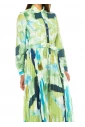 Spring Fresco Watercolor Dress