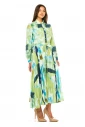 Spring Fresco Watercolor Dress